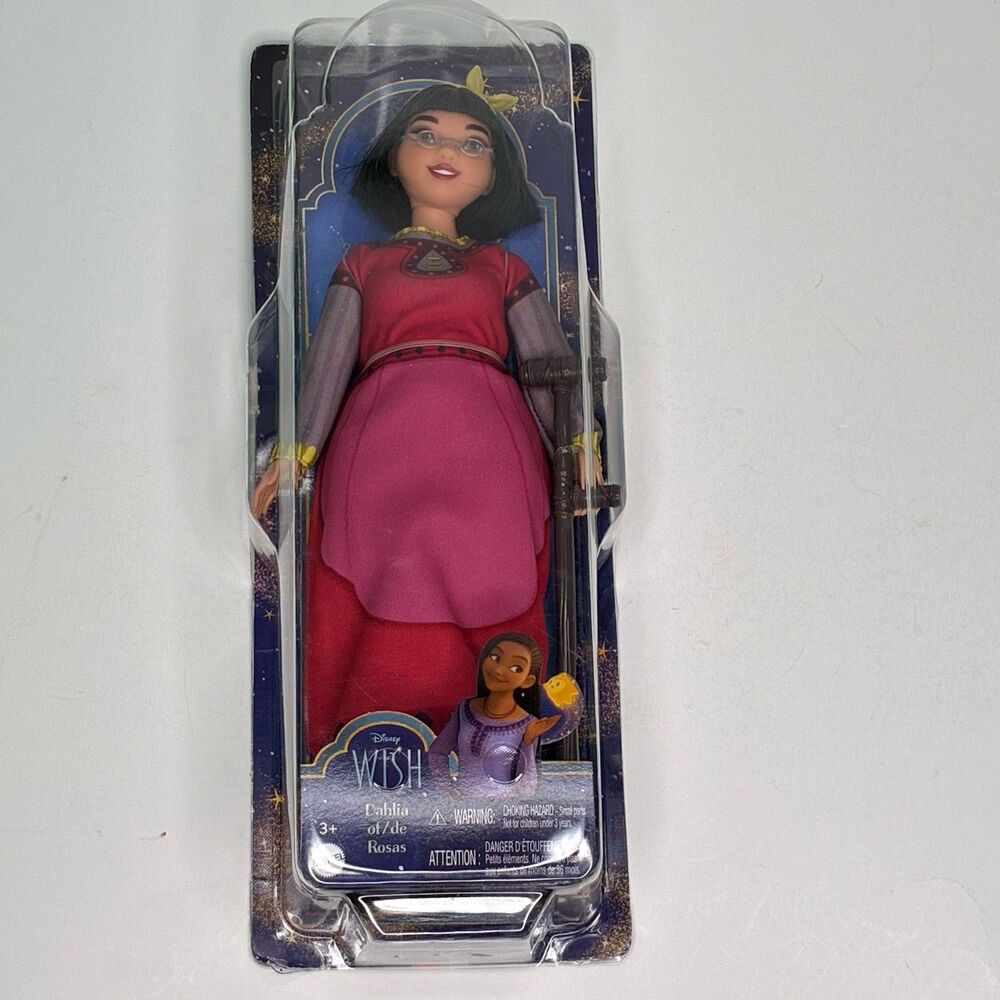 Disney Wish Dahlia of Rosas Doll and Accessories Posable Fashion Doll